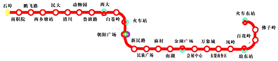 南寧地鐵1號(hào)線運(yùn)營(yíng)時(shí)間，南寧地鐵1號(hào)線運(yùn)行時(shí)間表