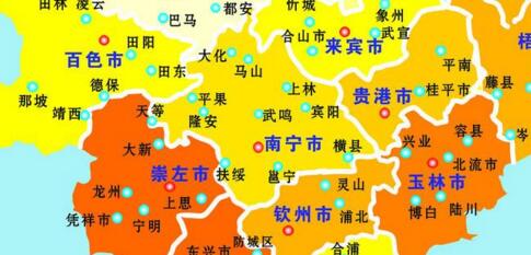 廣西有多少個市？多少個縣級市？多少個地級市？哪個最富裕？哪個發(fā)展最快？
